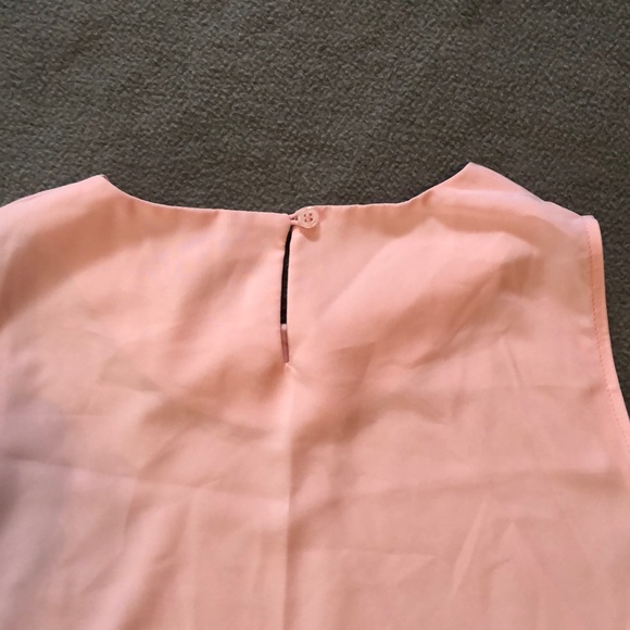 Notations pale pink sleeveless top size small - Picture 6 of 6
